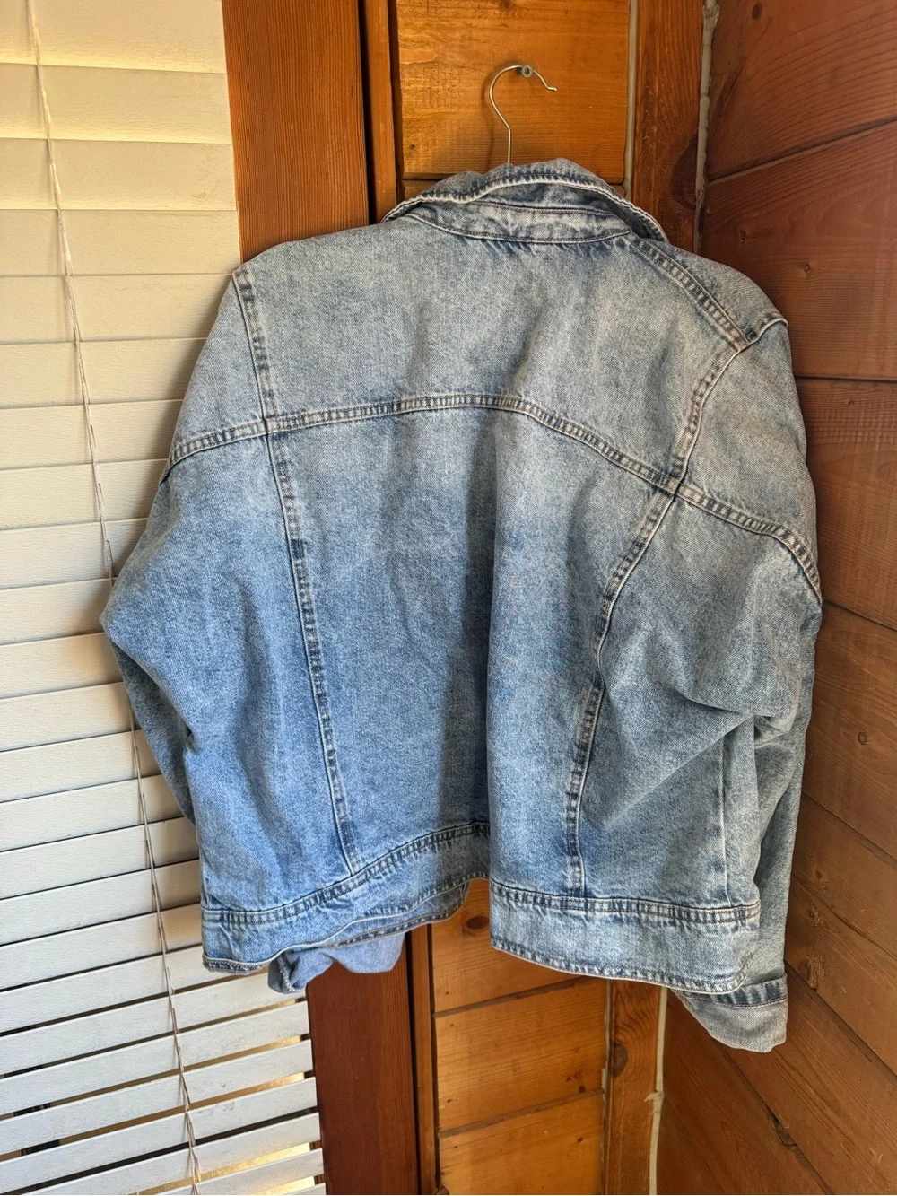 Free People Suzy Denim Jacket size L